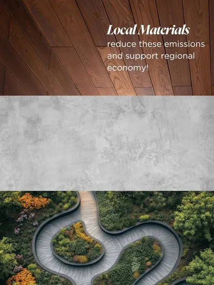 This visual trio of wood, concrete, and landscape design illustrates our commitment to a smarter, more sustainable approach to building.