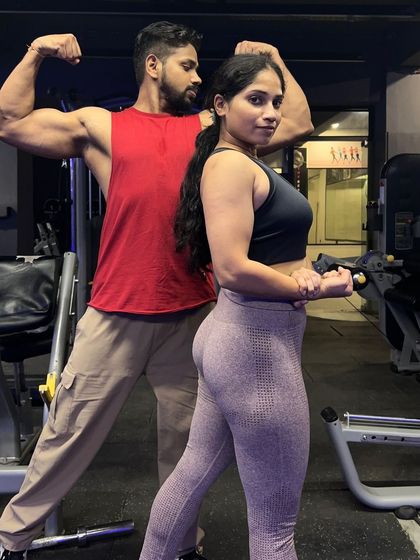 He's always got my back, and I've got his. Flexing and growing stronger together.