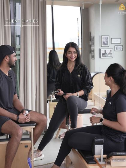The 'Client Diaries' are about the connections we build. After a tough workout, we often share a laugh and a moment of relaxation. It's about building a supportive community.