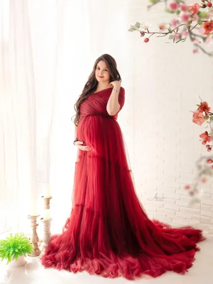 Abhinandan Photography - Maternity Photography Elegant Gown Portraits photo 30