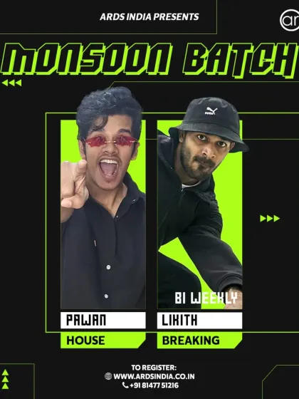 Our Monsoon Batch lineup continues with House and Breaking. Don't let the rain stop your rhythm. Enrollment is open now!