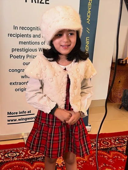 We are passionate about nurturing the next generation of poets. This young performer at our Wingword Poetry Prize award ceremony represents the future of Indian poetry, a future we are proud to support and celebrate.