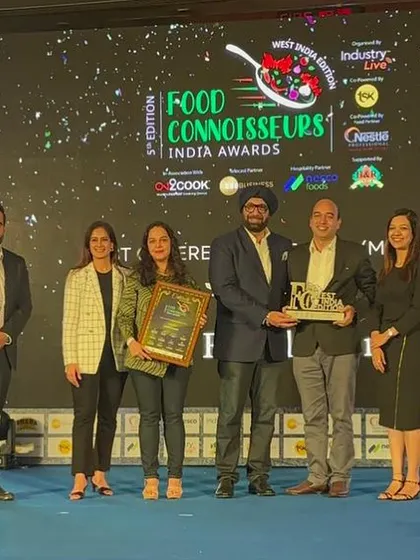 And we won! 'Best Caterer of the Year - Mumbai' at the Food Connoisseurs India Awards. A huge thank you to our clients, our team, and our supporters.