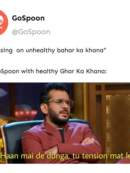 Stressing about unhealthy 'bahar ka khana'? Don't worry, we're here to provide you with healthy 'Ghar Ka Khana'. Haan mai de dunga, tu tension mat le.