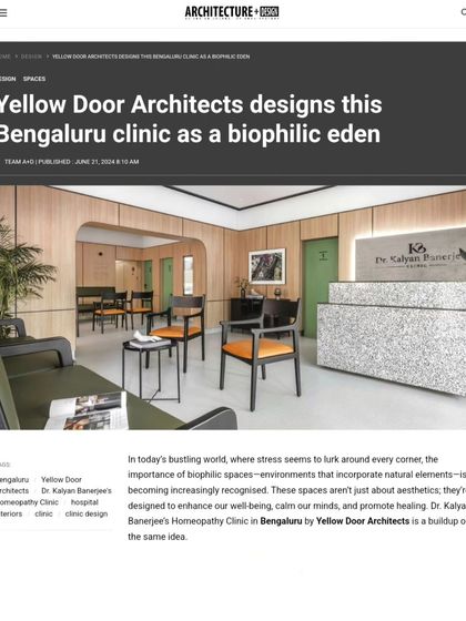 Yellow Door Architects - Commercial Architecture & Interior Design Our Work in the Press photo 22
