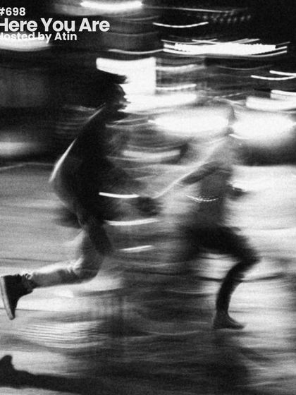 The theme "Here You Are" was an exercise in capturing a single, fleeting moment in time. Inspired by the motion-blurred photo, we wrote stories that focused on a critical, life-changing instant.