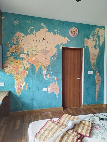 Ansari - Wallpaper & Mural Installation Kids' Room Transformations photo 10