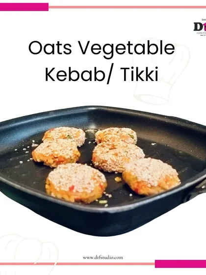 Healthy snacks don't have to be boring. These Oats Vegetable Kebabs are packed with flavor and nutrition.