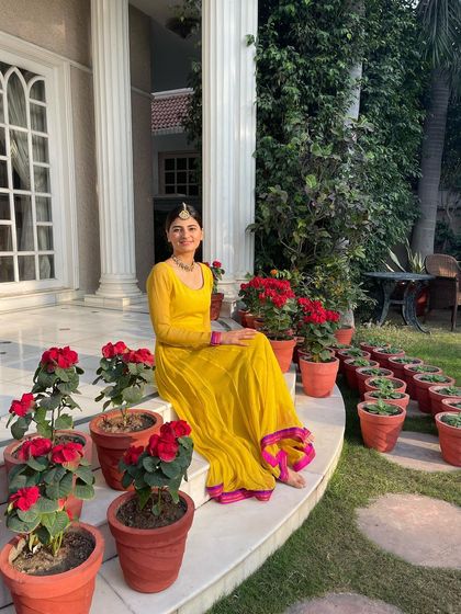 A behind the scenes photo from a recent dance video project. It's always lovely to find beautiful, quiet spots to sit and reflect between shots.