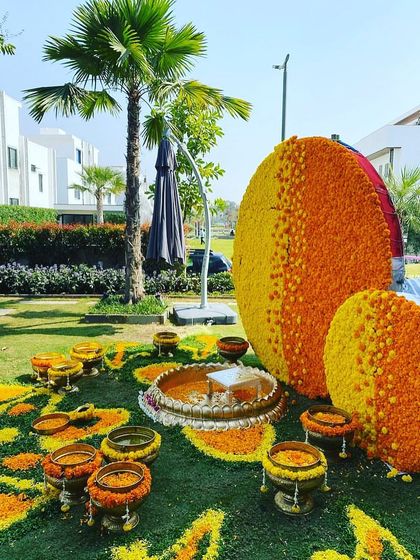 Creative&Creations - Event Decoration Vibrant Haldi & Mehendi Decor photo 41