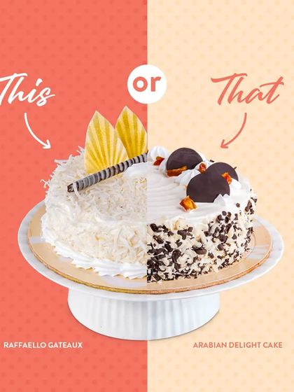 It's the ultimate showdown: the coconut-rich Raffaello Gateaux versus the nutty and creamy Arabian Delight Cake. Both are delicious, but which one would you pick?
