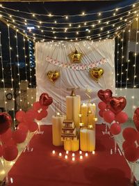 Anniversary Celebration Setup
