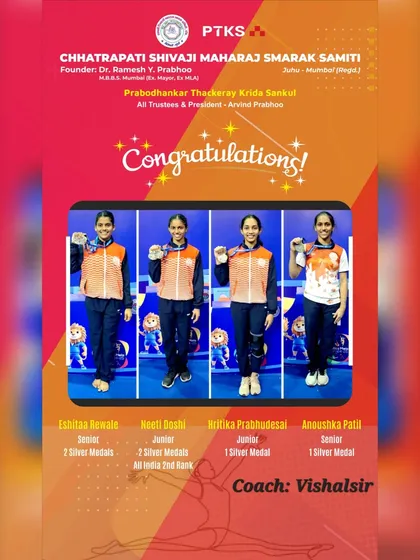 Congratulations to our Senior and Junior National Champions. Our gymnasts consistently achieve top rankings, like the All India 2nd Rank for our junior athlete, thanks to the expert guidance of coaches like Vishal Sir.