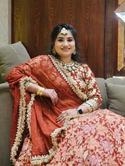 A happy and confident client, ready for the party.