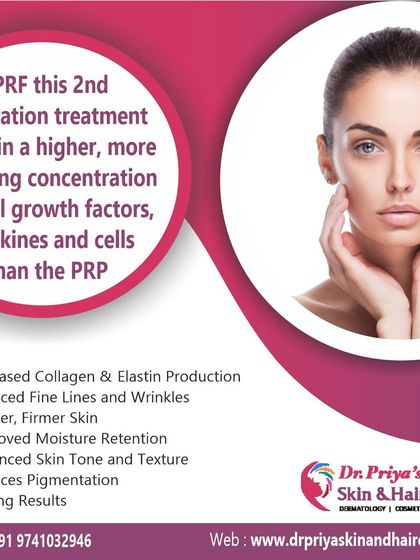 Priya J Talageri - Anti-Aging & Skin Tightening Regenerative Medicine: PRP & PRF photo 4