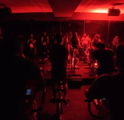The room is dark, the music is loud, and the energy is contagious. This is your space to let go and just ride.