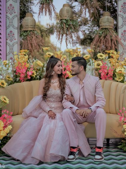 Vibrant Haldi & Mehendi Moments photo 34