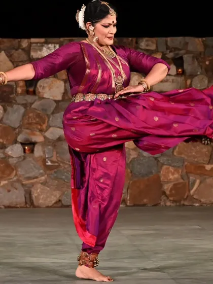 Dance is Yoga. On World Yoga Day, I reflect on how every moment of classical dance is a tribute to yoga-shakti. This pose embodies the balance, strength, and spiritual energy that connects these two ancient practices.