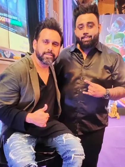With my favorite choreographer, the brilliant Bosco Martis. It's always great to meet the masters behind the dance moves.