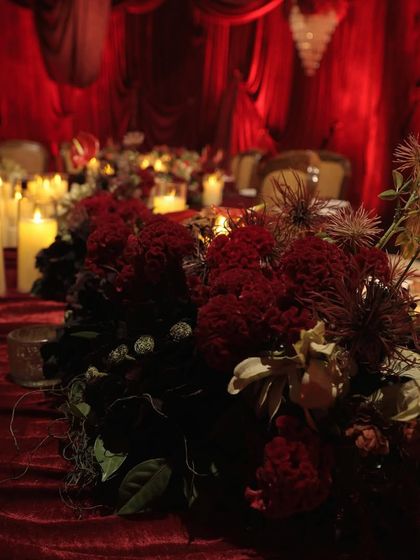 The Decor Company - Wedding & Social Event Design Luxe Red & Velvet Celebrations photo 22