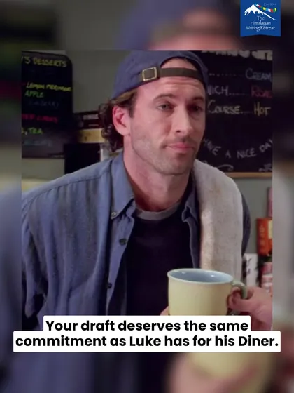 Your draft deserves the same unwavering commitment that Luke has for his diner. Our community helps you show up for your story with that same level of dedication.