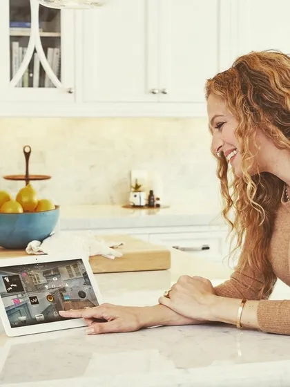 We put complete control of your home at your fingertips. This is how easy it is to manage your entire property from a tablet, whether you are adjusting the lights in the kitchen or checking your security cameras from anywhere in the world.