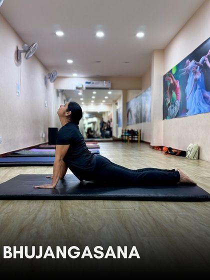 Step 7: Bhujangasana (Cobra Pose). A gentle backbend that increases spinal flexibility and strengthens the back muscles.