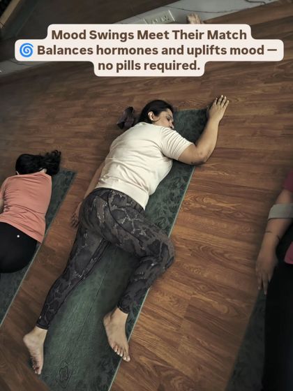 Yoga is a natural match for mood swings. Our practice focuses on poses and breathwork that help to balance hormones and uplift your mood, no pills required.