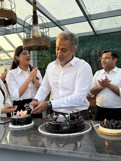 Celebrating with my team of associates while announcing my candidacy for the DHCBA. Their support is a reflection of the collaborative and encouraging environment we foster at my firm.