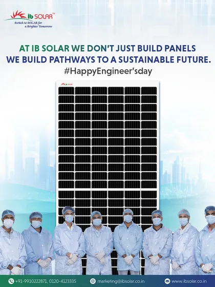 On Engineer's Day, we honor the brilliant minds behind our technology. Our engineers don't just build panels; they build pathways to a sustainable future, transforming vision into reality through dedication and innovation.
