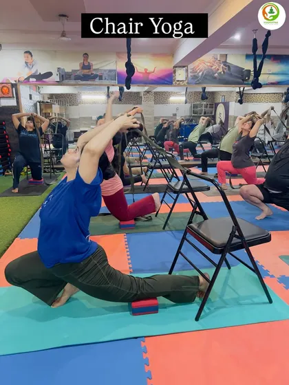 Yoga is for every body. In our chair yoga classes, we use the chair for support to make poses accessible, helping you build flexibility and confidence no matter your age or experience level.
