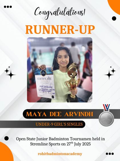 Rohit Badminton Academy - Badminton Coaching Our Champions: Tournament Success photo 9