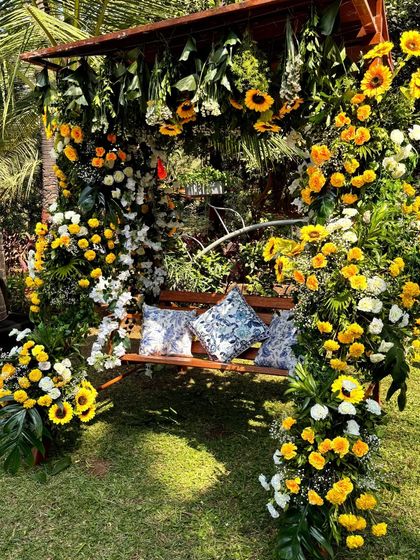 Vibrant Haldi & Mehendi Functions photo 78