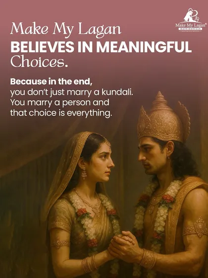 In the end, you don't marry a kundli; you marry a person. We believe in facilitating meaningful choices, where human connection and conviction are paramount.