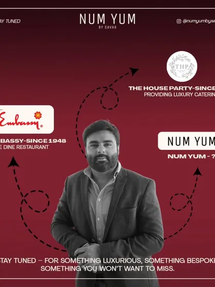 My culinary roots run deep, from The Embassy's fine dining legacy since 1948 to The House Party's luxury catering. Num Yum is the next branch of this tree, bringing bespoke food experiences to you.