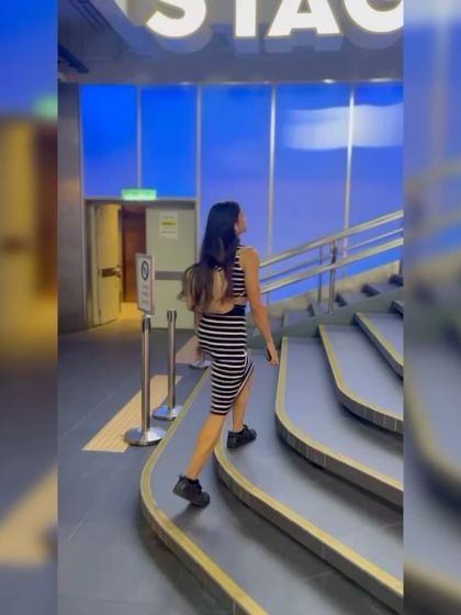 Walking up to the stage at the WNBF Malaysia event. A moment filled with nerves and excitement.