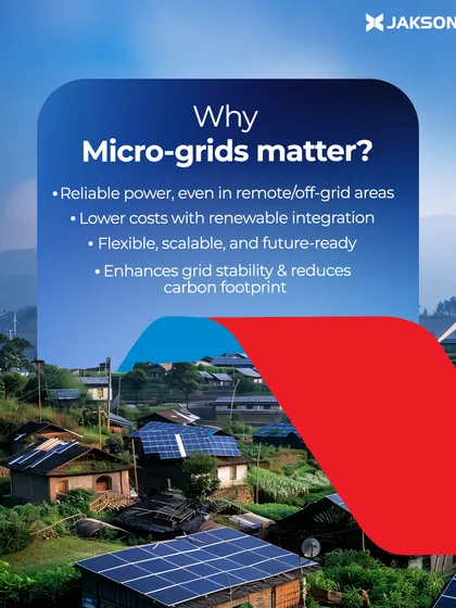Microgrids are essential for a resilient energy future. They provide reliable power to remote and off-grid areas, lower costs through renewable integration, and enhance grid stability, all while reducing the carbon footprint of communities and industries.