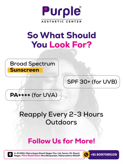 So what should you look for in a sunscreen? Choose a broad-spectrum formula with at least SPF 30+ and a PA++++ rating, and remember to reapply every 2-3 hours when outdoors.