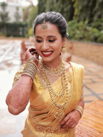 Himabindu - Bridal Makeup Classic South Indian Muhurtham Looks photo 27