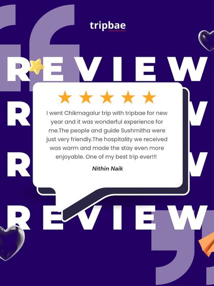 This review highlights a wonderful New Year trip to Chikmagalur, with special thanks to the friendly guide and warm hospitality.