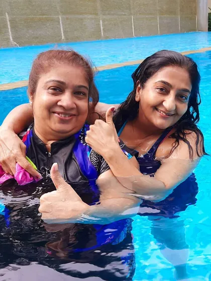 You don't need to be a swimmer to join. My classes are for all ages and fitness levels, focusing on safe, low-impact movements that are easy on the joints.