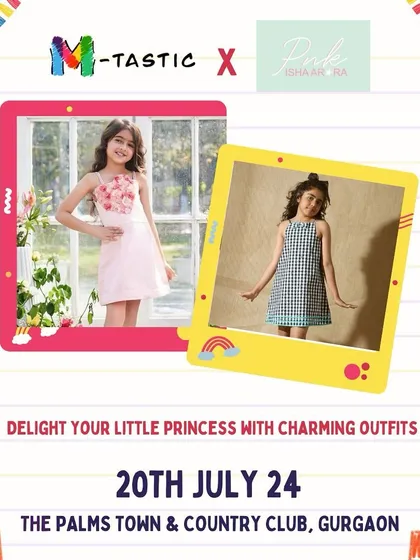 Brands like Pinki Arora delight our shoppers with charming and fashionable outfits designed to make every little princess shine.