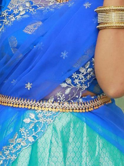Liblikas - Wedding & Event Wear Rental Elegant Langa Voni (Half Sarees) photo 13