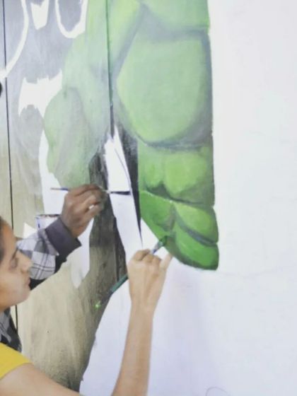 Sadharika Murals - Commercial Murals & Wall Art Diverse Artistic Styles photo 14