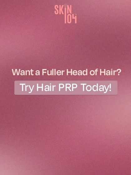 If you want a fuller head of hair, our Hair PRP is a proven and reliable solution. This simple, direct approach is the first step many of our clients take towards achieving their hair goals.