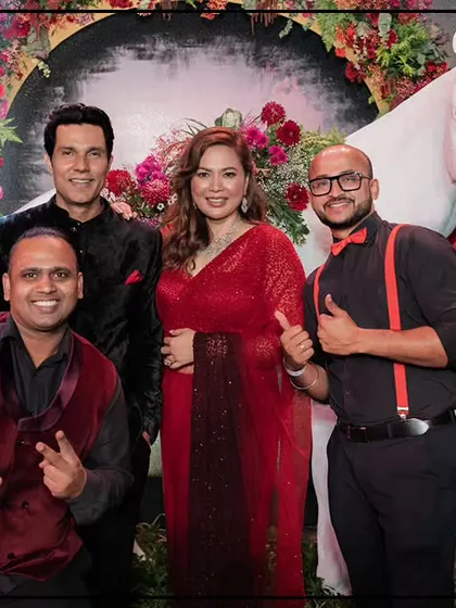 We are honored to be the bartending service of choice for high-profile celebrations, including the wedding of celebrity Randeep Hooda. Our team is pictured here with the happy couple, showcasing the trust and excellence we bring to every occasion.