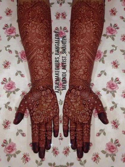 Azra Mehendi - Mehendi Artistry Full Bridal Mehendi photo 102