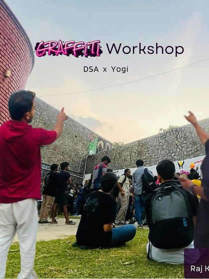 Yogi Graffiti - Graffiti & Art Workshops College Fest & University Workshops photo 3