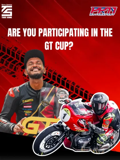 Are you participating in the GT Cup? Get prepared with a personalized training session at GP1 Performance Zone in Bangalore on the same GT 650 you'll ride in the selections. This training helps you understand the fundamentals and build confidence.