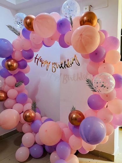 Birthday Balloon Arches & Backdrops photo 69